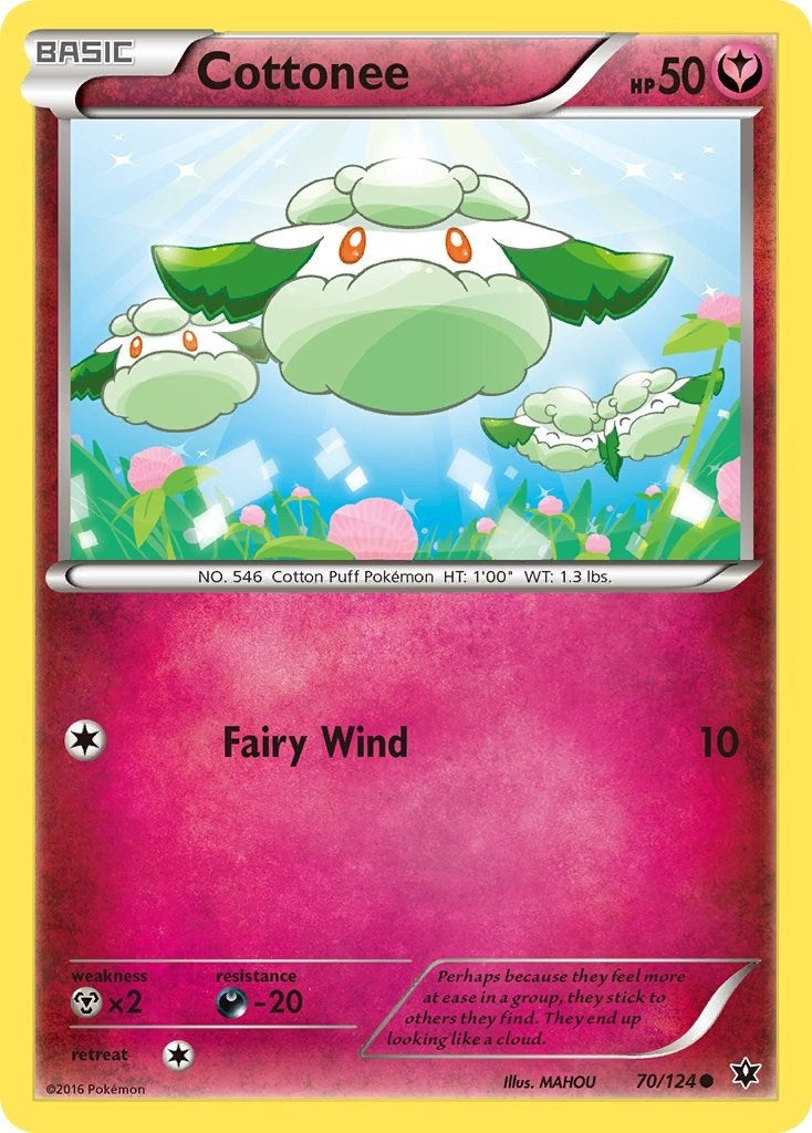 Image for Cottonee (70/124) (XY - Fates Collide) - Pokemon