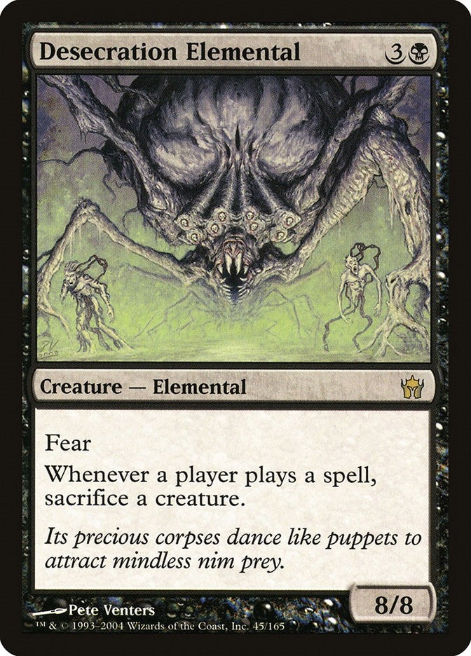 Image for Desecration Elemental (45) (Fifth Dawn) - Magic: The Gathering