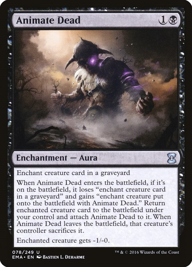 Image for Animate Dead (78) (Eternal Masters) - Magic: The Gathering