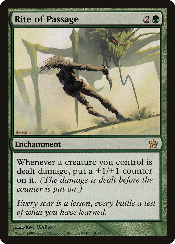 Image for Rite of Passage (91) (Fifth Dawn) - Magic: The Gathering
