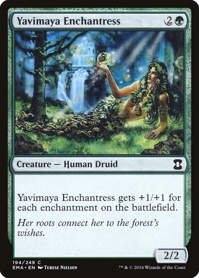Image for Yavimaya Enchantress (194) (Eternal Masters) - Magic: The Gathering