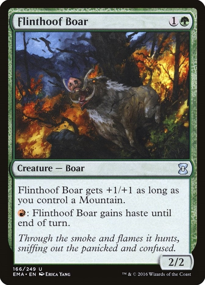 Image for Flinthoof Boar (166) (Eternal Masters) - Magic: The Gathering
