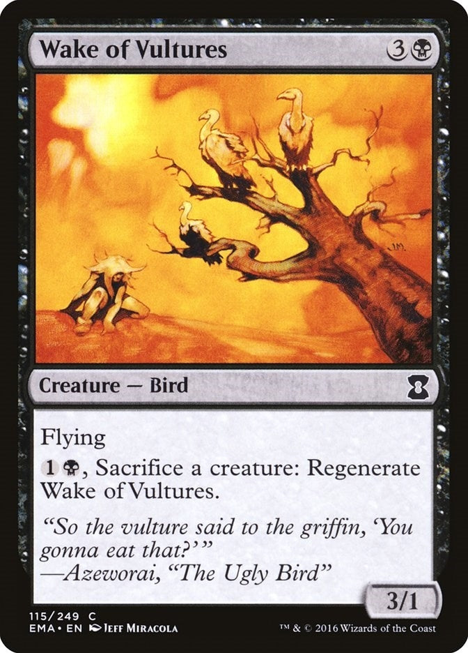 Image for Wake of Vultures (115) (Eternal Masters) - Magic: The Gathering