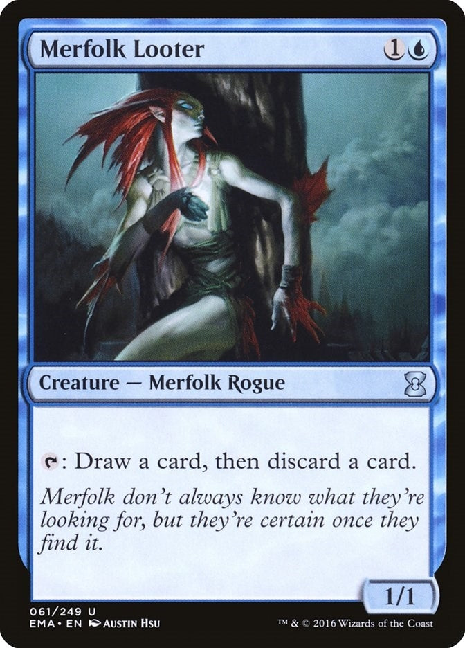 Image for Merfolk Looter (61) (Eternal Masters) - Magic: The Gathering