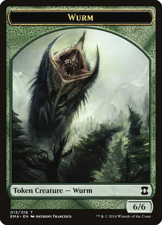 Image for Wurm Token (13) (Eternal Masters) - Magic: The Gathering