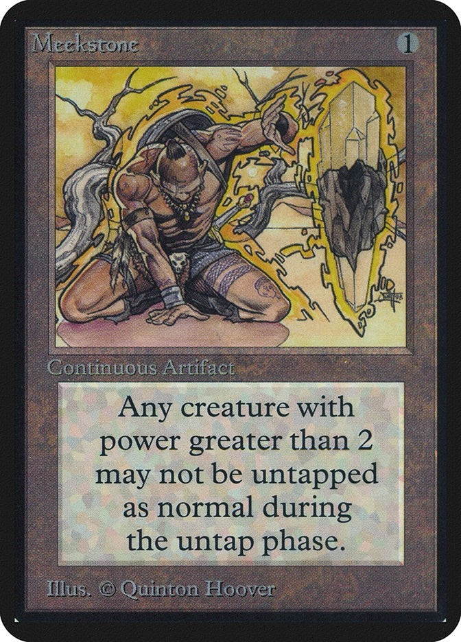 Image for Meekstone (Alpha Edition) - Magic: The Gathering