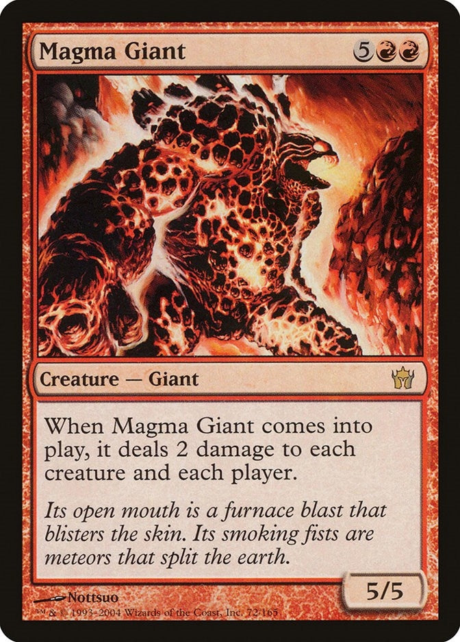 Image for Magma Giant (72) (Fifth Dawn) - Magic: The Gathering