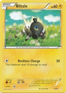 Image for Blitzle (26) (26/30) (XY Trainer Kit: Pikachu Libre & Suicune) - Pokemon