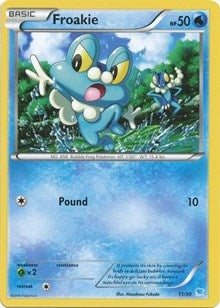 Image for Froakie (11) (11/30) (XY Trainer Kit: Pikachu Libre & Suicune) - Pokemon