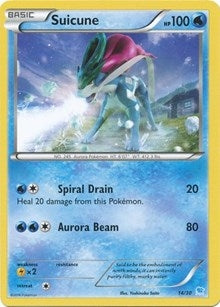 Image for Suicune (14 - Non-Holo) (14/30) (XY Trainer Kit: Pikachu Libre & Suicune) - Pokemon