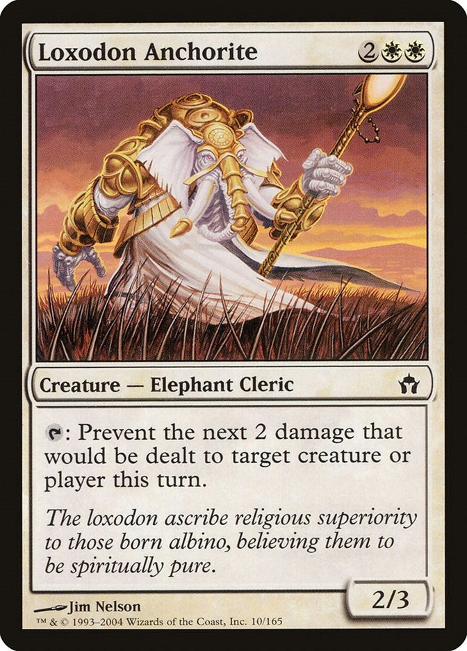 Image for Loxodon Anchorite (10) (Fifth Dawn) - Magic: The Gathering