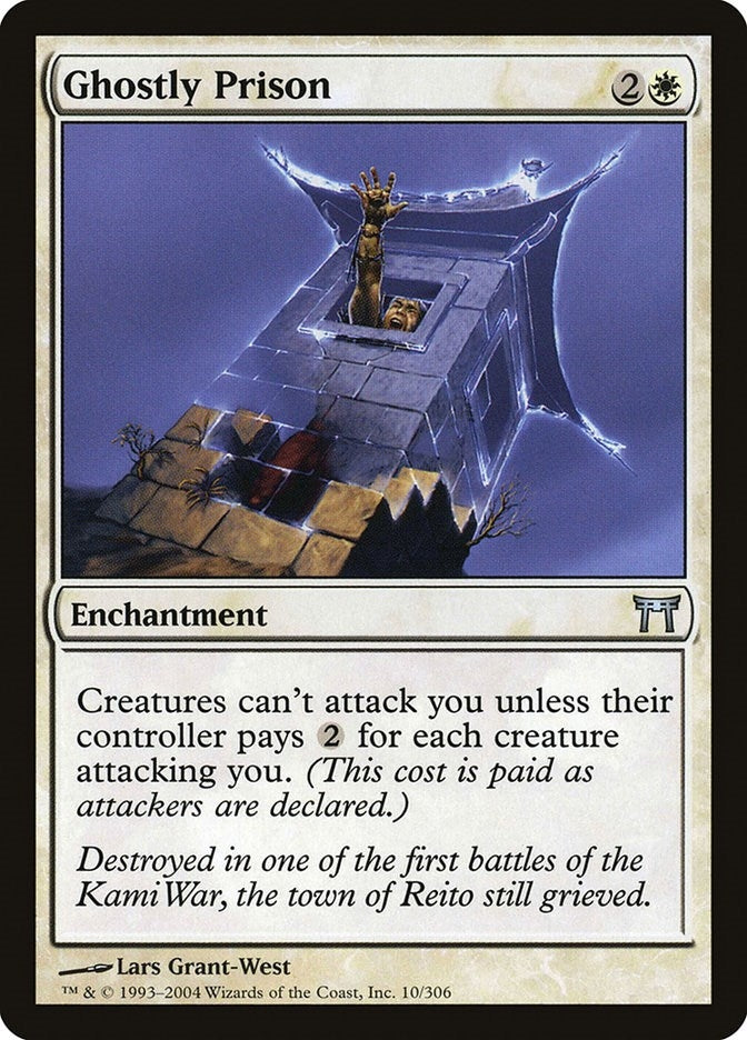 Image for Ghostly Prison (10) (Champions of Kamigawa) - Magic: The Gathering