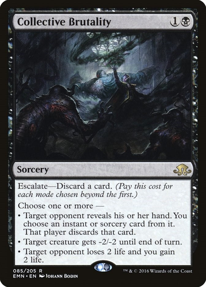 Image for Collective Brutality (85) (Eldritch Moon) - Magic: The Gathering