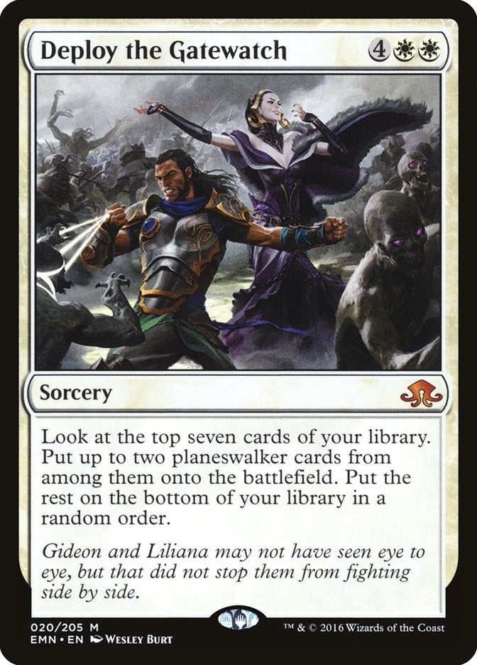 Image for Deploy the Gatewatch (20) (Eldritch Moon) - Magic: The Gathering
