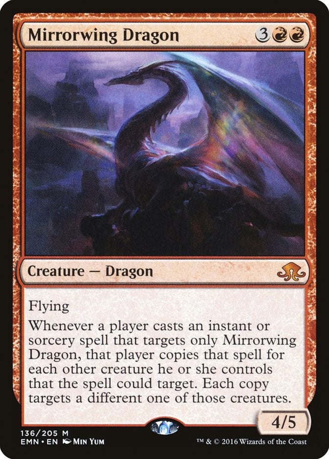 Image for Mirrorwing Dragon (136) (Eldritch Moon) - Magic: The Gathering