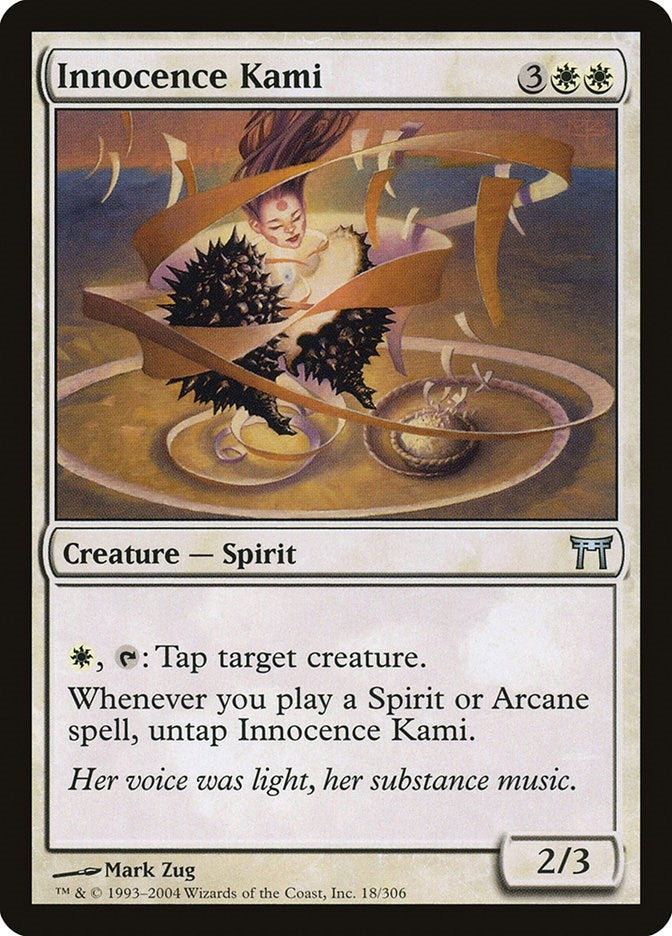 Image for Innocence Kami (18) (Champions of Kamigawa) - Magic: The Gathering