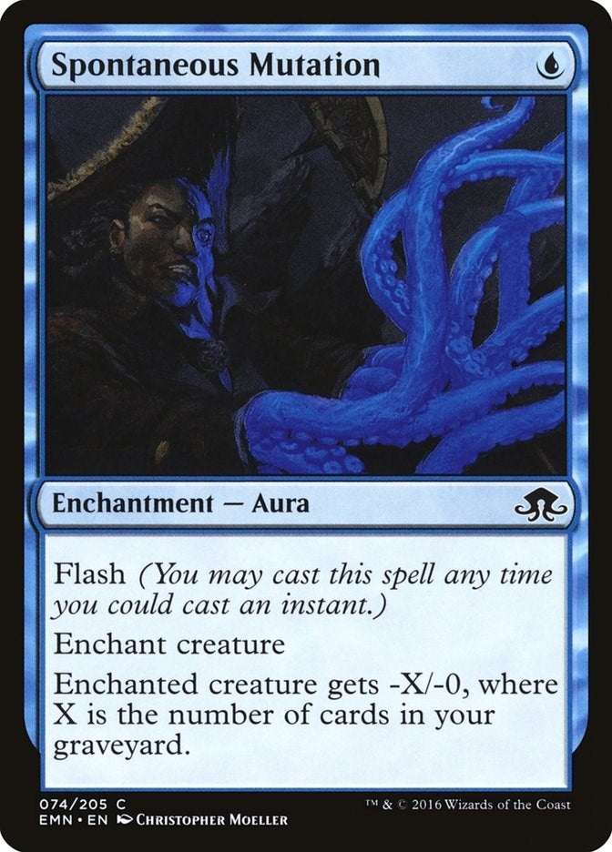Image for Spontaneous Mutation (74) (Eldritch Moon) - Magic: The Gathering