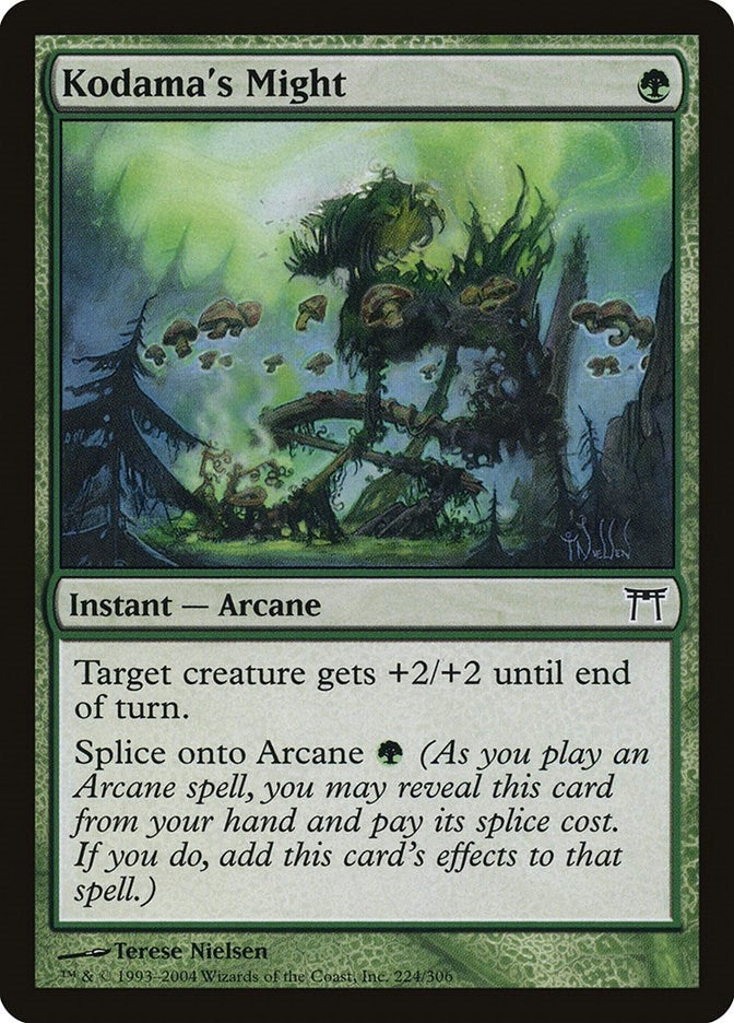 Image for Kodama's Might (224) (Champions of Kamigawa) - Magic: The Gathering