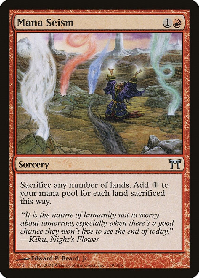 Image for Mana Seism (179) (Champions of Kamigawa) - Magic: The Gathering
