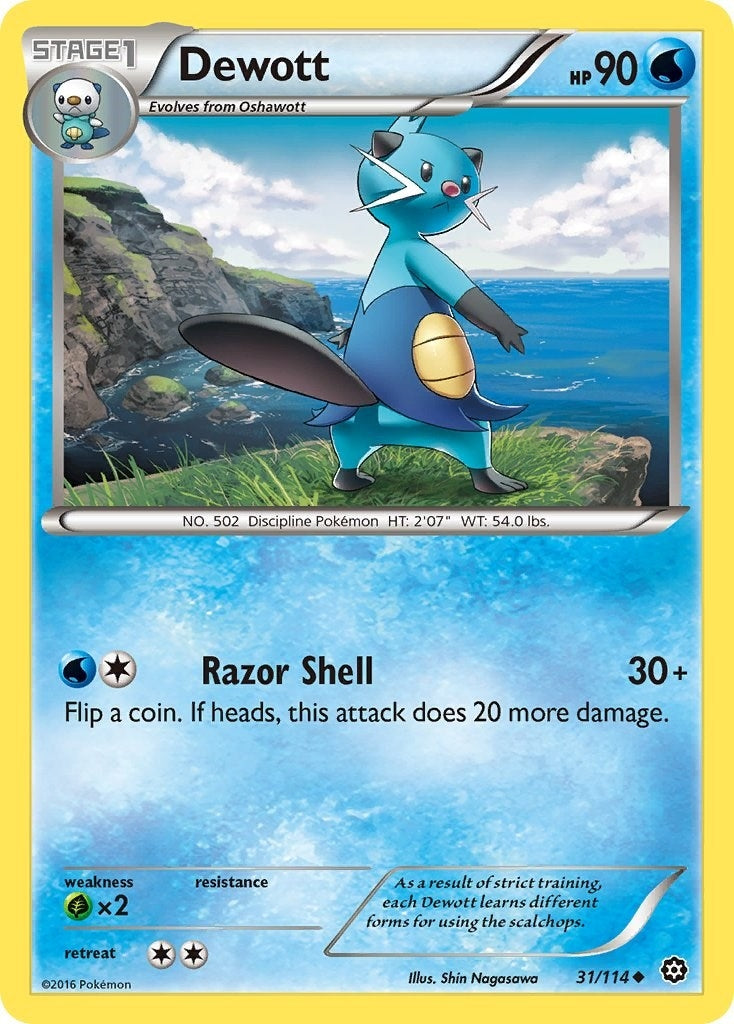 Image for Dewott (31/114) (XY - Steam Siege) - Pokemon