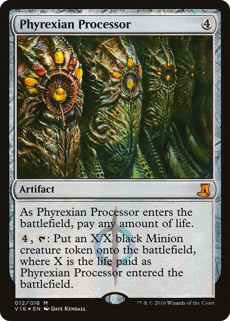 Image for Phyrexian Processor (12) (From the Vault: Lore) - Magic: The Gathering