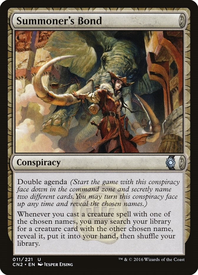 Image for Summoner's Bond (11) (Conspiracy: Take the Crown) - Magic: The Gathering