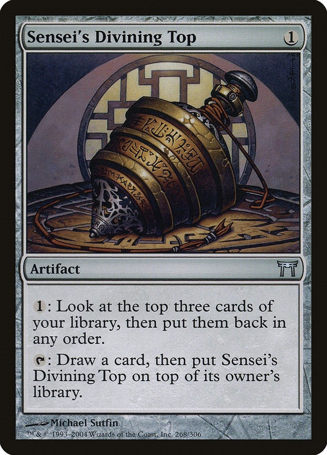 Image for Sensei's Divining Top (268) (Champions of Kamigawa) - Magic: The Gathering