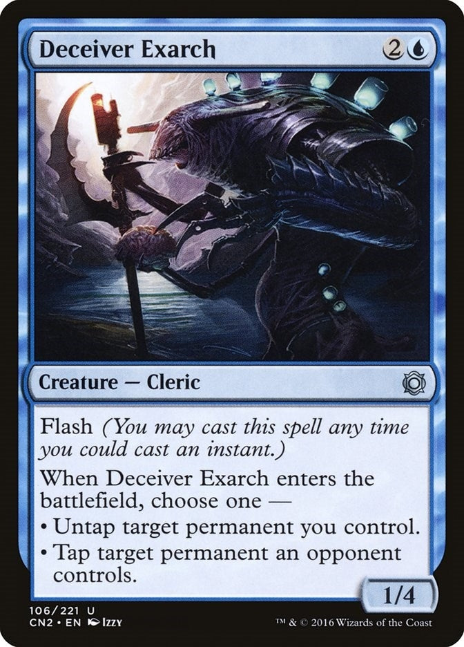 Image for Deceiver Exarch (106) (Conspiracy: Take the Crown) - Magic: The Gathering