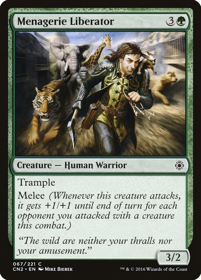 Image for Menagerie Liberator (67) (Conspiracy: Take the Crown) - Magic: The Gathering