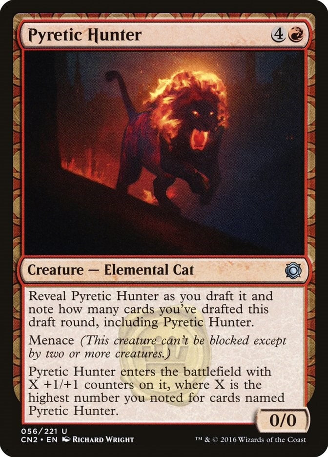 Image for Pyretic Hunter (56) (Conspiracy: Take the Crown) - Magic: The Gathering