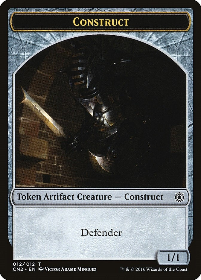 Image for Construct Token (12) (Conspiracy: Take the Crown) - Magic: The Gathering