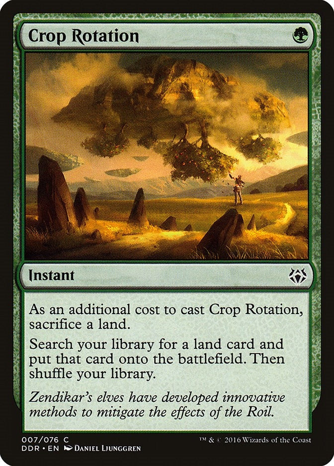 Image for Crop Rotation (7) (Duel Decks: Nissa vs. Ob Nixilis) - Magic: The Gathering