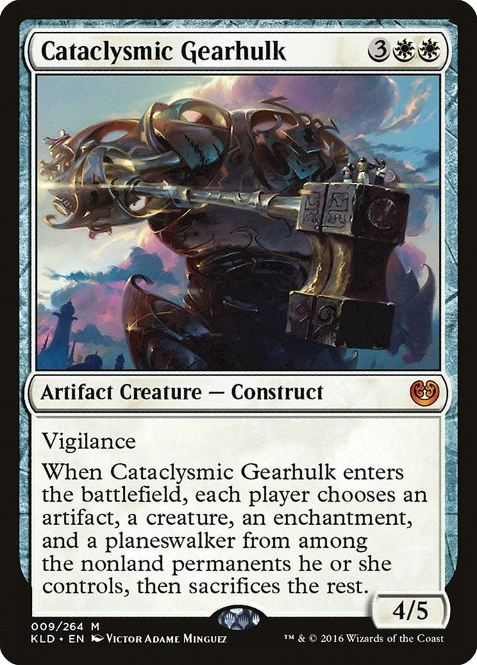 Image for Cataclysmic Gearhulk (9) (Kaladesh) - Magic: The Gathering
