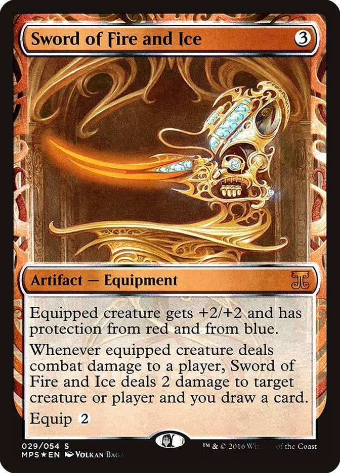 Image for Sword of Fire and Ice (29) (Masterpiece Series: Kaladesh Inventions) - Magic: The Gathering