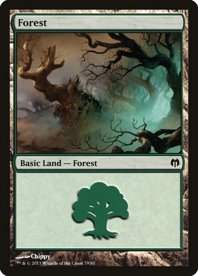 Image for Forest (79) (79) (Duel Decks: Heroes vs. Monsters) - Magic: The Gathering