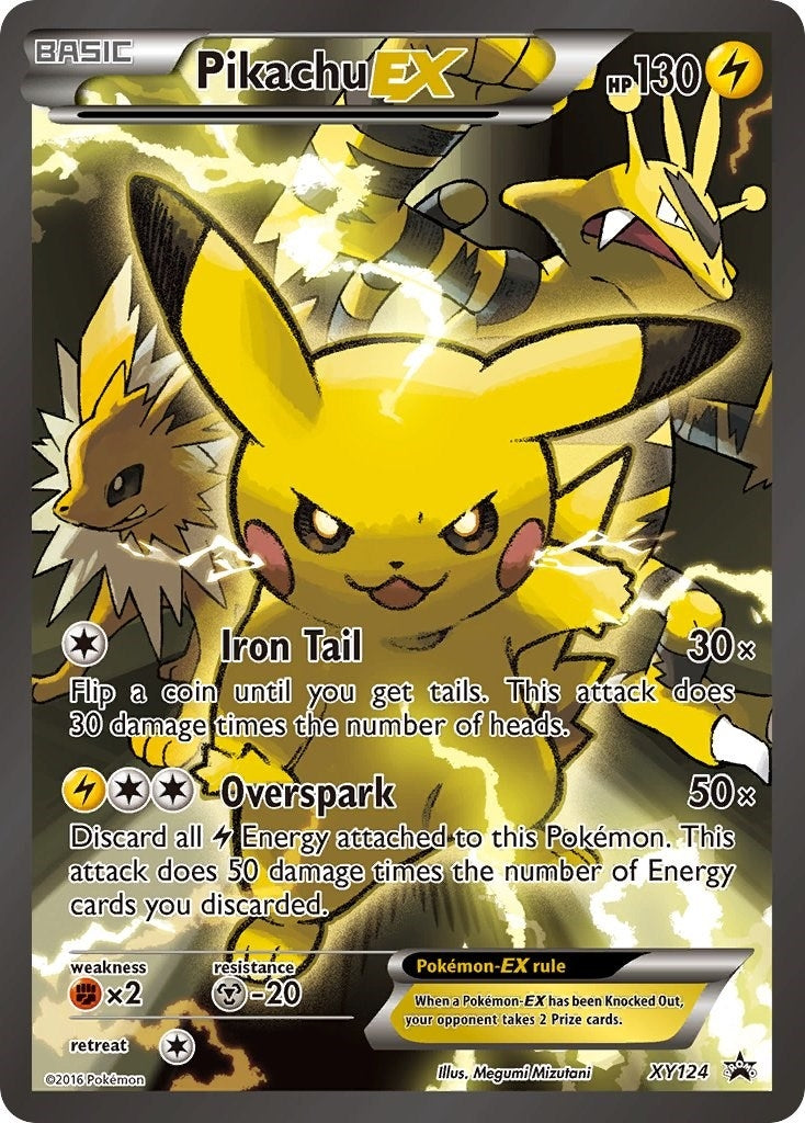 Image for Pikachu EX - XY124 (XY124) (XY Promos) - Pokemon
