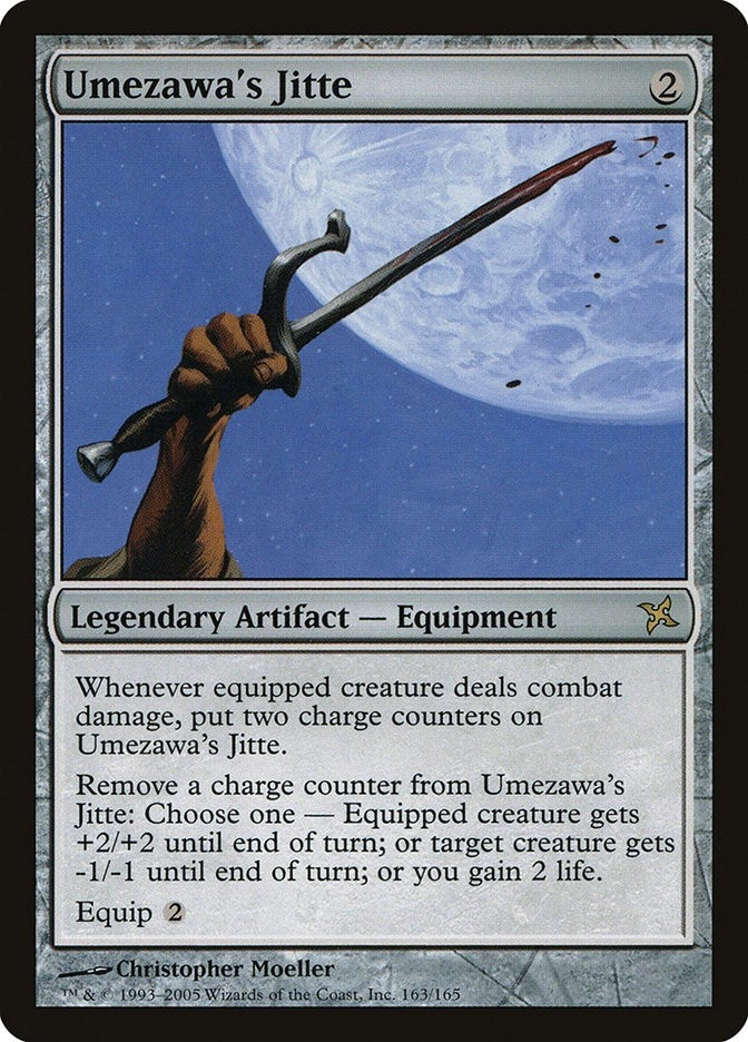 Image for Umezawa's Jitte (163) (Betrayers of Kamigawa) - Magic: The Gathering