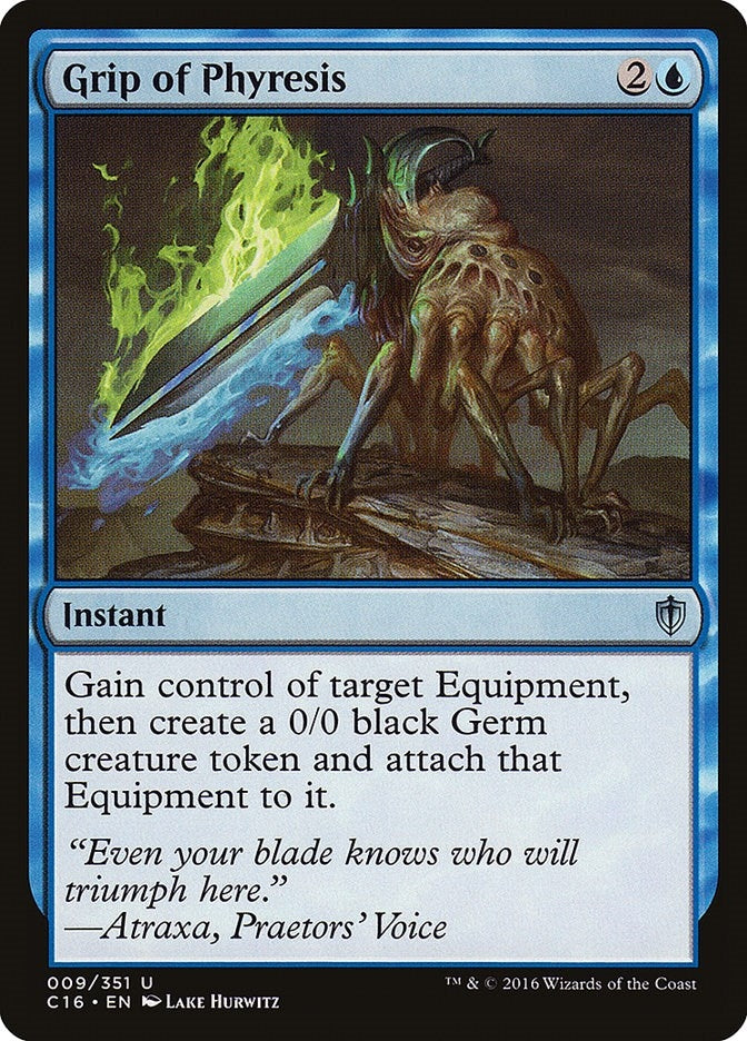 Image for Grip of Phyresis (9) (Commander 2016) - Magic: The Gathering