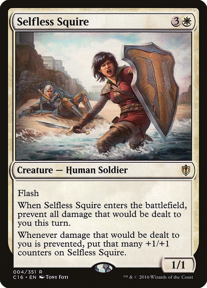 Image for Selfless Squire (4) (Commander 2016) - Magic: The Gathering