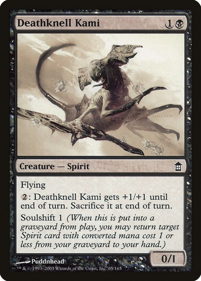 Image for Deathknell Kami (65) (Saviors of Kamigawa) - Magic: The Gathering