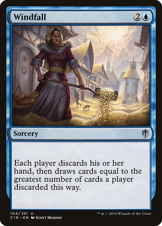 Image for Windfall (104) (Commander 2016) - Magic: The Gathering
