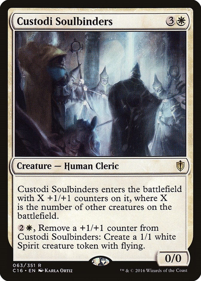 Image for Custodi Soulbinders (63) (Commander 2016) - Magic: The Gathering