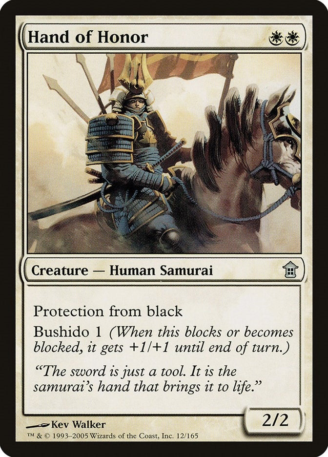 Image for Hand of Honor (12) (Saviors of Kamigawa) - Magic: The Gathering