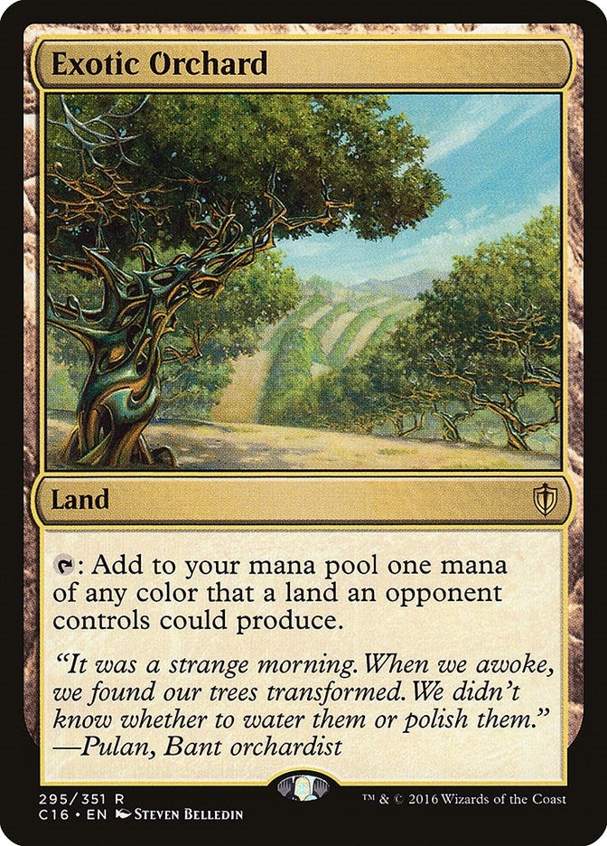 Image for Exotic Orchard (295) (Commander 2016) - Magic: The Gathering