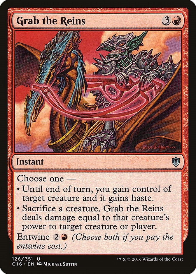 Image for Grab the Reins (126) (Commander 2016) - Magic: The Gathering