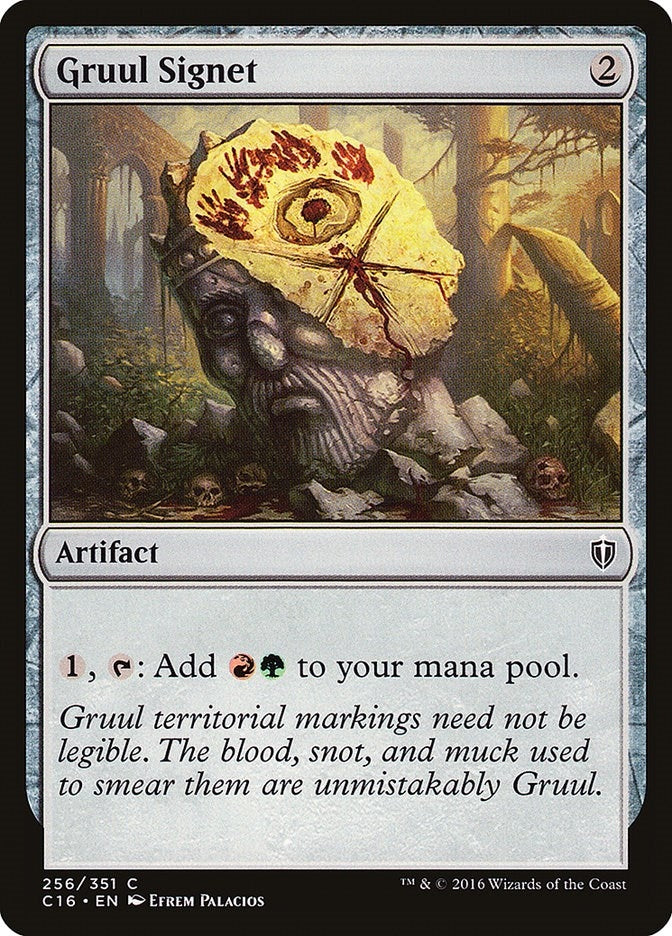 Image for Gruul Signet (256) (Commander 2016) - Magic: The Gathering