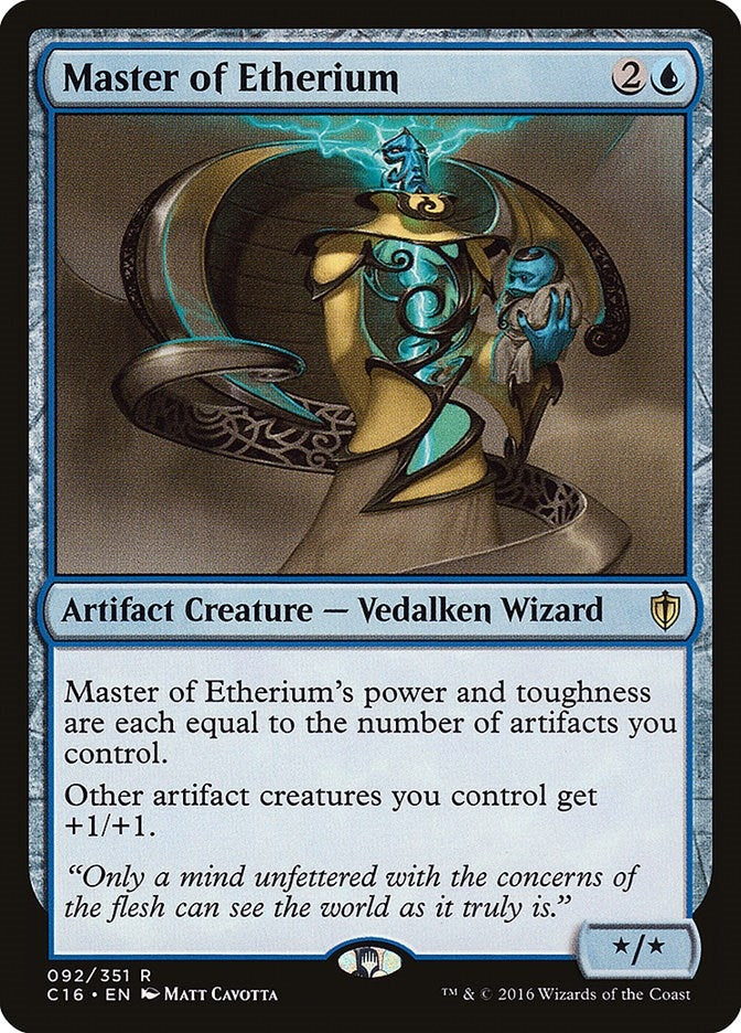 Image for Master of Etherium (92) (Commander 2016) - Magic: The Gathering