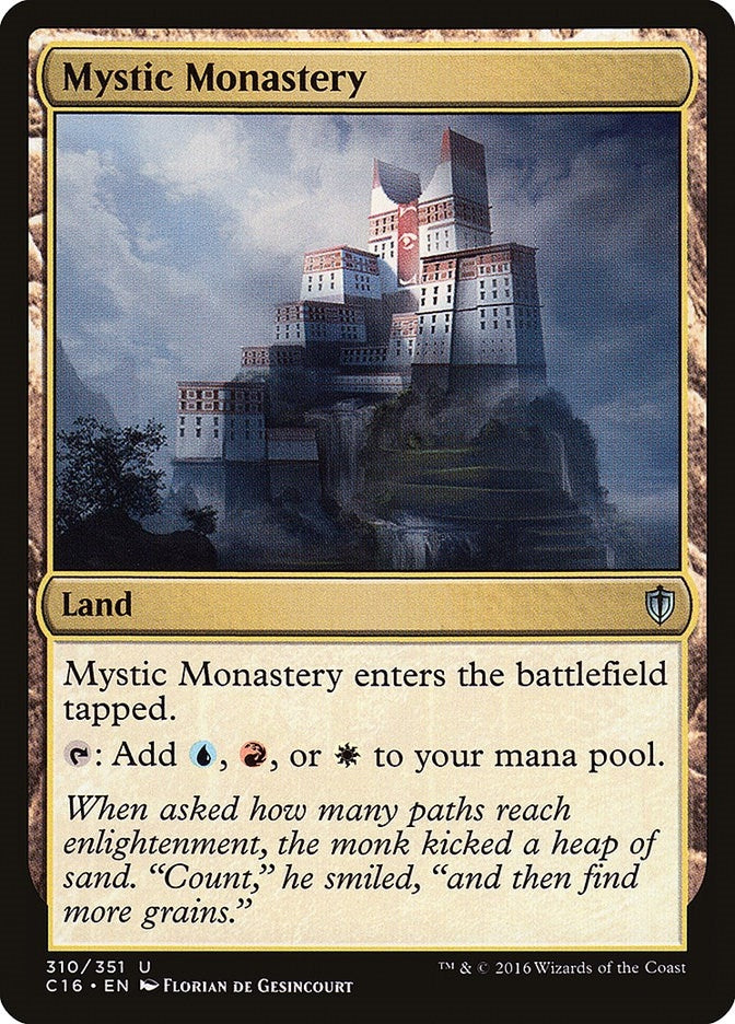Image for Mystic Monastery (310) (Commander 2016) - Magic: The Gathering