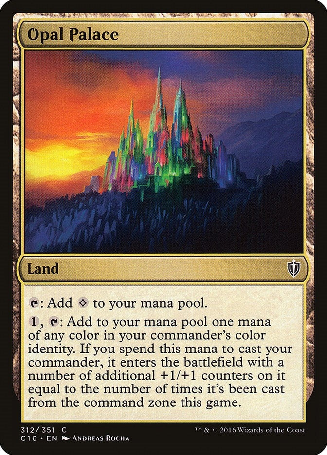 Image for Opal Palace (312) (Commander 2016) - Magic: The Gathering