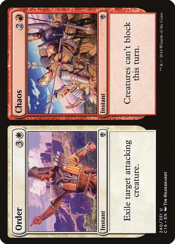 Image for Order // Chaos (240) (Commander 2016) - Magic: The Gathering